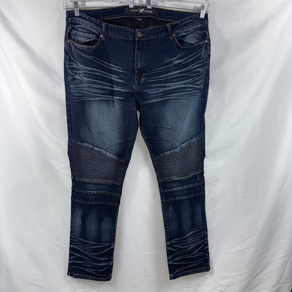 Men's Xray Jeans Stretch‎ Size 46/32 Stone Wash Straight Leg